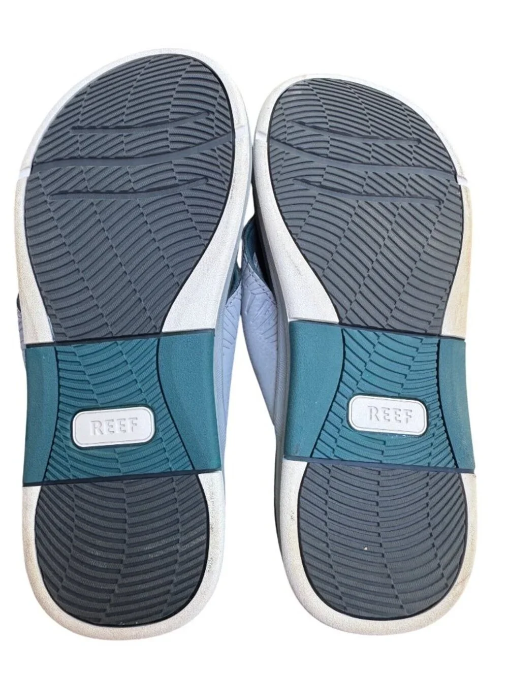 Reef Cushion Spring 2.0 Size 8 EU 40 Men's Thong Sandal Gray EUC